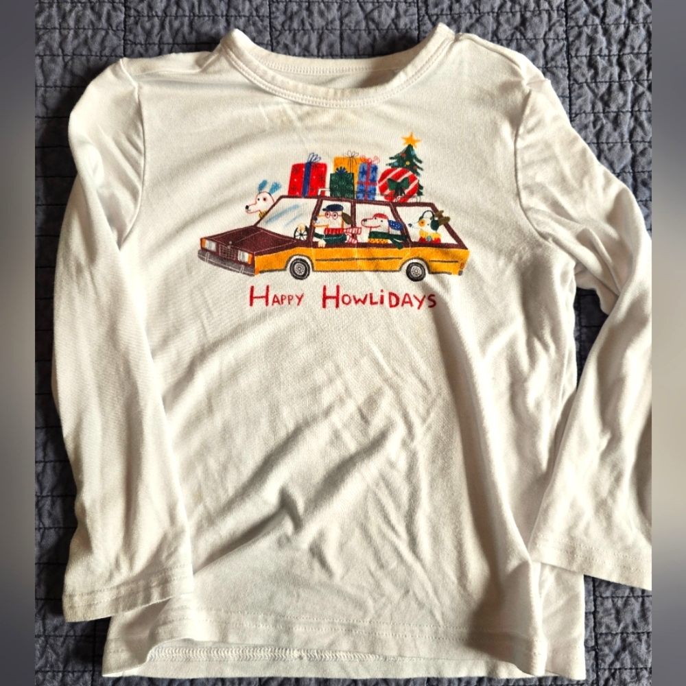 Little Sleepies "Happy Howlidays" teeshirt